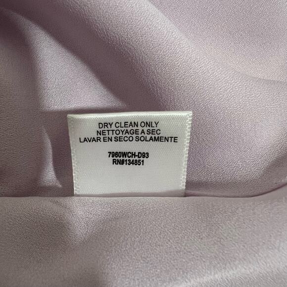 WAYF Lilac Purple Ruffle Lace Up Tank Top Size Small New - Picture 8 of 9